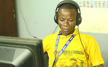Audio and Video editor for Catholic TV and Radio in the Congo
