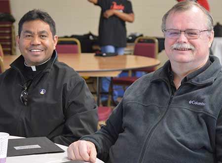 Fr Gus Wall SVD has served as parish priest at locations in the South US