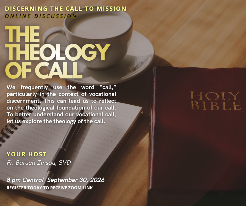 Invitation to a  discussion on discerning a religious vocation