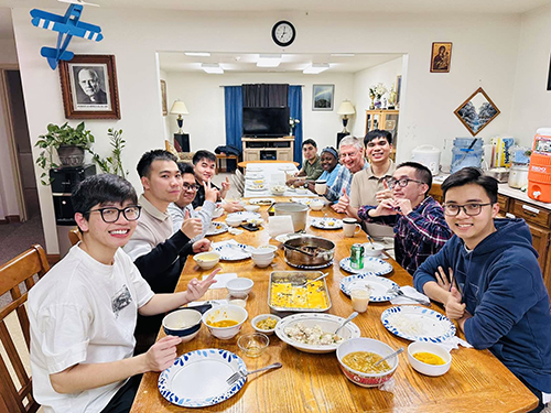 Truong Nguyen at Pre-novitiate House