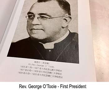 Rev. George O'Toole - First President