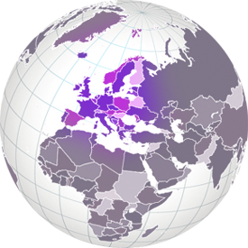 Europe Globe